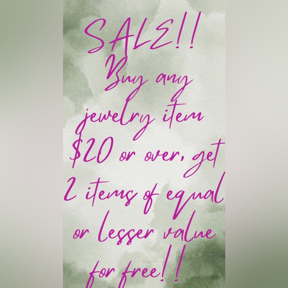 Jewelry Sale Offer